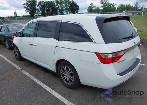 2012 Honda Odyssey Ex-L из США, поврежденный, VIN 5FNRL5H60CB070401